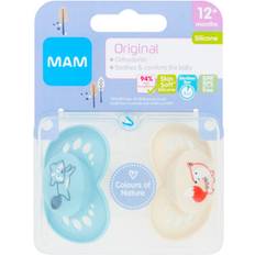 Mam Original Silicone Soothers 12 Months