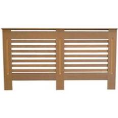 Jack Stonehouse Unpainted Horizonal Line Radiator Cover Large Brown