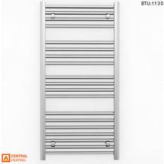 Water Radiators Myhomeware Chrome Towel Rail Radiator 500 x 1000 BTU 1335
