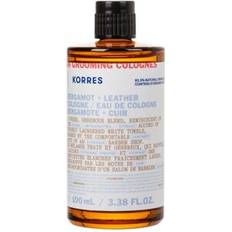 Veganske Eau de Cologne Korres Athenian Grooming Bergamot Amp Leather Eau de Cologne 100ml 100ml