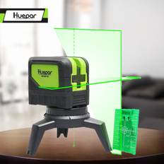 Cross- & Line Laser Huepar Cross Line Laser Level Beam Green
