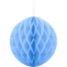 Blå Honeycombbolde PartyDeco Lyseblå Honeycomb Kugle 20 cm