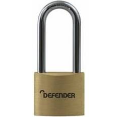 Defender Brass Padlock Long Shackle DEFBP4LSKA