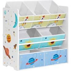 Kinderzimmer Songmics Kinderzimmer-Regal mit 7 Boxen