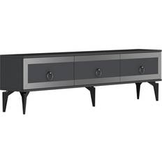 Ponny 180 cm Antracit Silver TV-bänk