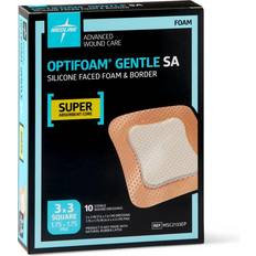 First Aid Medline Optifoam Gentle SA Dressing 3 x 3 Inches