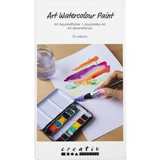 Creativ Company Farver Creativ Company Art Akvarelfarver ½-pan 10x15x20 mm