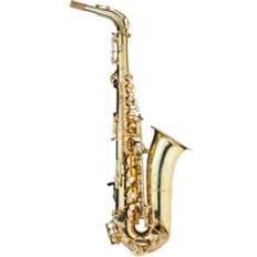 A Saxophones Trevor James AlphaSax Alto Saxophone Outfit Gold Lacquer