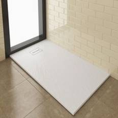 Showers Elegant Shower Tray 1400 x 800 mm White Slate