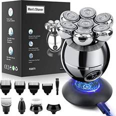 CestMall 6 in 1 Electric Head Shaver