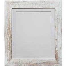 Interior Details Metro Distressed White 15 x 10 Inch Photo Frame