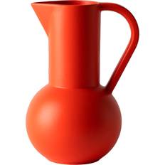Raawii Carafe Strøm Orange Céramique Émaillé Pitcher