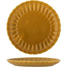Bloomingville Latina Plates Ø27 cm Yellow Set of 6 Dinner Plate