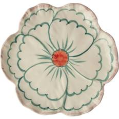 Rice Flata tallrikar Rice Flower Ø19,5 cm Med Kant Flat tallrik