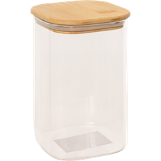 Harald Nyborg Opbevaringsglas m. trælåg 1,1 liter Køkkenbeholder