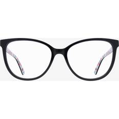 Scout Shiny Black Flower Cat-Eye Acetate Eyeglasses Medium