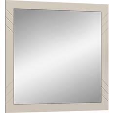 MID.YOU Spiegel Beige 80 x 80 cm Wandspiegel