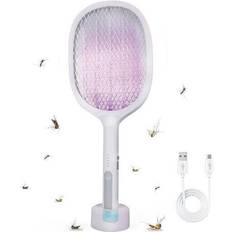 MantraRaj Rechargeable Electric 2 In 1 Bug Zapper Racket