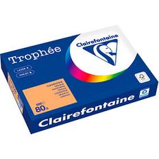 Orange Kontorspapper Clairefontaine 80g Au Papper Orange 1880PC 500 Ark