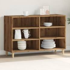 Furniture Berkfield Home Artisian Oak 103.5 x 35 x 70 cm Sideboard