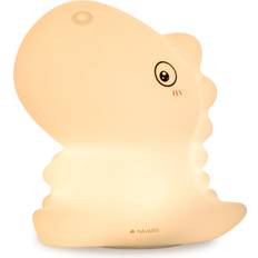 Navaris LED Dino Design Aufladbar mit Micro USB Kabel Nachtlicht