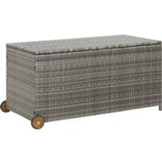 Deck Boxes on sale Berkfield Home Garden Storage Box Light Grey 120 x 65 x 61 cm