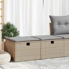Beige Outdoor Lounge Sets Berkfield Home 2 Piece Garden Sofa with Cushions Outdoor Lounge Set
