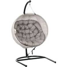 OutSunny Hanging Egg Chair Outdoor Indoor Swing Chair