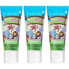 Brush-Baby Wildones Organic Toothpaste 3 Pack