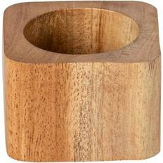 Servettringar Costa Nova Square 4-p Light Brown Servettring