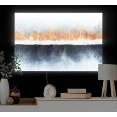 LED Horizont Aquarell Bild