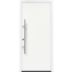 Außentüren EcoStar Haustür ISOPRO Secur IPS 010 RC2 Verkehrsweiß 110 210 cm Außentür (x)