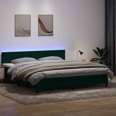 vidaXL Mit Matratze 180x220 cm Samt Boxspringbett