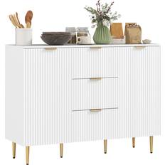 Sideboards on sale Homcom Buffet Cabinet White Sideboard 120x89.5cm