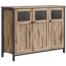 Vasagle Sideboards Vasagle Rustic Brown Black Sideboard