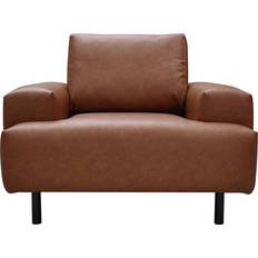 Habitat Armchairs Habitat Julien Leather Tan Armchair
