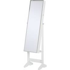 Homcom Jewelry Cabinet Full Length Mirror Wardrobe