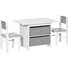 Furniture Set Kid's Room on sale Homcom Kids Table and Chairs Set 3 Pcs