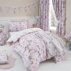 Enchanted Forest Unicorn Bed Duvet Cover