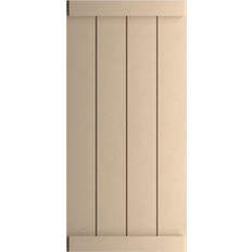Windows Ekena Millwork TimberThane Woodgrain 22-in W x 40-in H Shutters 2-Pack Timber Window Shutter