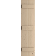 Windows Ekena Millwork TimberThane Woodgrain 11.5-in W x 72-in H Shutters 2-Pack Timber Window Shutter