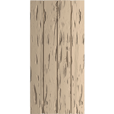 Windows Ekena Millwork TimberThane Woodgrain 22-in W x 48-in H Shutters 2-Pack Timber Window Shutter