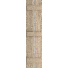 Windows Ekena Millwork TimberThane Woodgrain 11.5-in W x 88-in H Shutters 2-Pack Timber Window Shutter