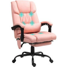 Office Chairs Vinsetto Massage Pink Office Chair