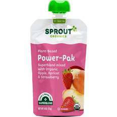C-vitaminer Barnmat & Ersättning Sprout Organic Apple Apricot Strawberry Superfruit 4.22 Oz Pouch