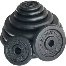 Iron Weight Plates Body Revolution Cast Iron Weight Plates 1.25kg 2 Pack