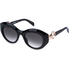 Blumarine SBM869 0700 Nero Lucido Sonnenbrillen - Schwarz
