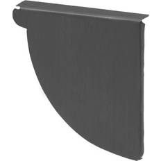 VMZinc Endebund ANTHRA-ZINC Kvartrund Højre 400 mm