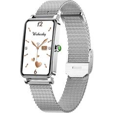 Luxe Smart Band ZX19 Silver Metal