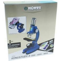 Konus Konustudy-4 Mikroskop 150x-450x-900x mit Smartphone Adapter